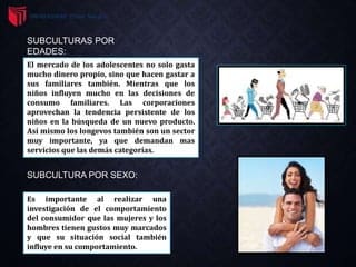 Subculturas y-comportamiento-del-consumidor | PPT