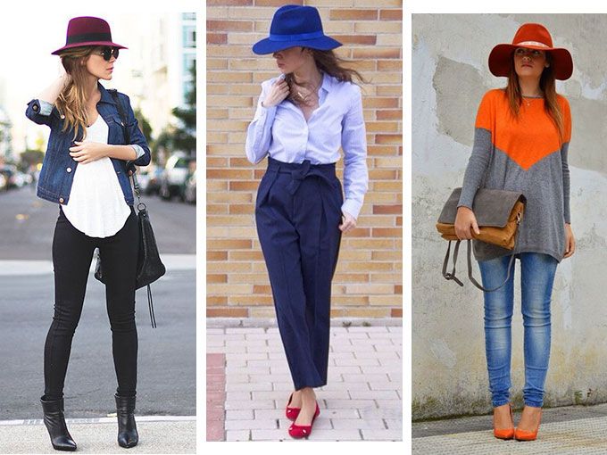 Sombreros de colores para complementar tu outfit