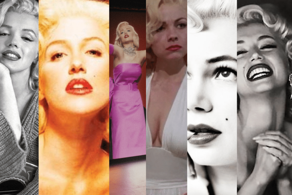 Estas son las actrices que han interpretado a Marilyn Monroe