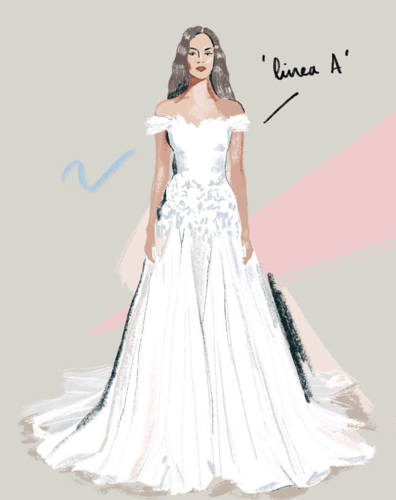 Qué silueta de vestido de novia elegir? La guía definitiva | Vogue ...