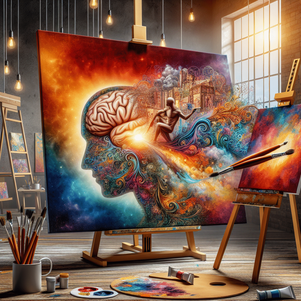 El proceso creativo detrás de las pinturas en lienzo: desde la ...