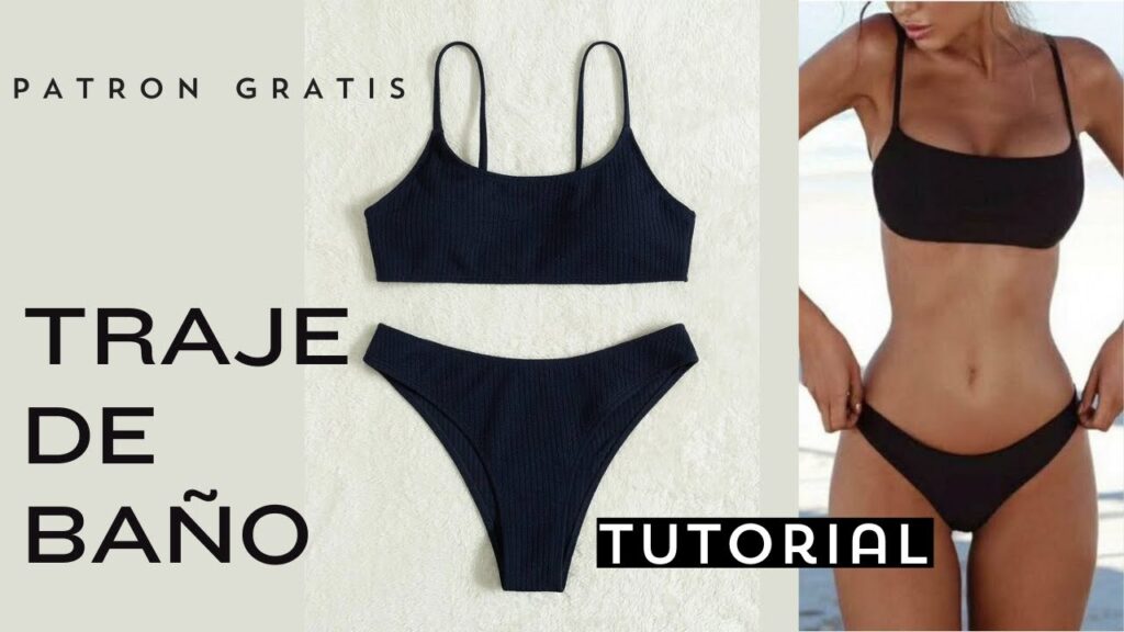 TUTORIAL TRAJE DE BAÑO♥️ patrones gratis! -Becky Valenzuela