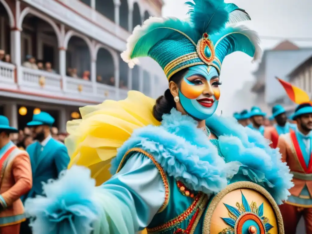 Descubre la inspiración retro en el Carnaval de Uruguay!