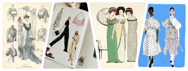 La historia de la ilustración de moda