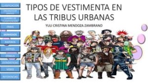 Tipos de vestimenta en las tribus urbanas | PPT